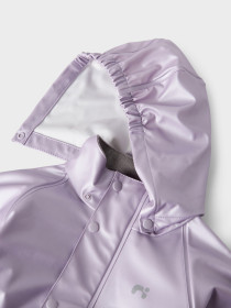 NAME IT Regntøj Dry10 Metallic Misty Lilac